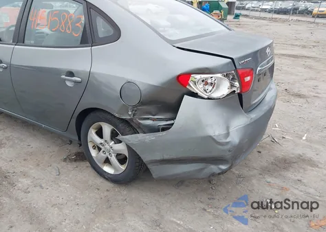 2010 Hyundai Elantra Blue из США, поврежденный, VIN KMHDU4AD8AU030481